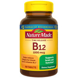 Nature Made B-12 1000 mcg, Timed Release - 160 Tablets