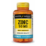 Mason Natural Zinc 50 mg Dietary Supplement - 100 Tablets