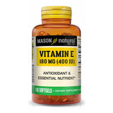 Mason Natural E 400 IU - 100 Softgels