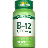 Nature's Truth B-12 1000 mcg Vitamin Supplement - 220 Tablets