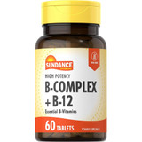 Sundance Vitamins B-Complex + B-12 - 60 Tablets