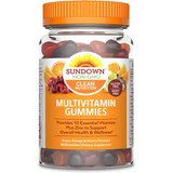 Sundown Naturals Adult Multivitamin Dietary Supplement Gummies Assorted Fruit Flavors - 50 ct