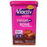 Viactiv, Calcium Plus D, Soft Chews, Milk Chocolate - 100 soft chews