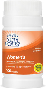 21st Century Women's One Daily Multivitamin Multimineral Supplement Tablets - 100ct