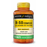 Mason Natural Super B-50 Complex - 100 Tablets