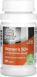 21st Century Women's 50+ One Daily Multivitamin Multimineral Supplement - 100 ct