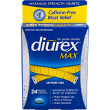 Diurex Max Water Caplets Caffeine Free - 24 Caplets