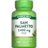 Nature's Truth Saw Palmetto 2,400 mg Quick Release Capsules - 120 Capsules