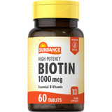 Sundance Biotin 1000 mcg - 60 Tablets