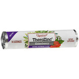 Quantum Health Thera Zinc Elderberry Lozenges Natural Raspberry Flavor - 12 packs of 14 each