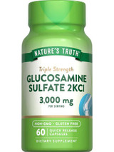Nature's Truth Vitamins Triple Glucosamine 3000 mg - 60 Quick Release Capsules