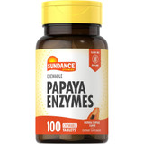 Sundance Chewable Papaya Enzyme - 100 Tablets