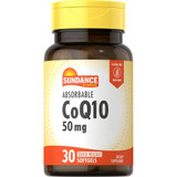 Sundance Vitamins Absorbable CoQ10 50mg - 30 Capsules