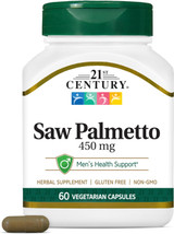 21st Century Saw Palmetto  - 60 Vegetarian Capsules