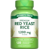 Nature's Truth Red Yeast Rice 600 mg Quick Release Capsules - 120 ct
