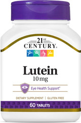 21st Century Lutein 10 mg - 60 Tablets
