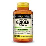 Mason Natural Ginger 500 mg - 60 Capsules
