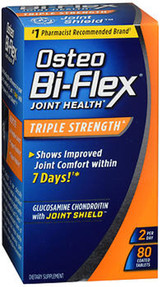 Osteo Bi-Flex Joint Health Coated Tablets Triple Strength - 80ct