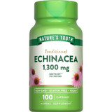 Nature's Truth Natural Whole Herb Echinacea 1300 mg Quick Release Capsules - 100 ct