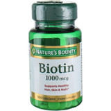 Nature's Bounty Biotin 1000 mcg Tablets - 100 ct