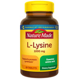 Nature Made L-Lysine 1000 mg Tablets - 60 ct