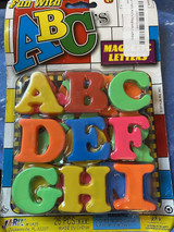 Magnetic Numbers/Letters,  - 1 pkg