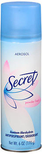 Secret Anti-Perspirant Deodorant Aerosol Spray Powder Fresh - 6 oz