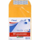 Mead Kraft Press-it-Seal Envelope - Brown Kraft 30 ct, 6 x 9"