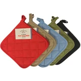 Assorted Solid Pot Holders 2 pk - Assorted, 2 pk