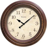 Woodgrain Wall Clock - 10"