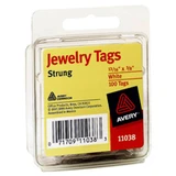Jewelry Tags - 100 ct, White