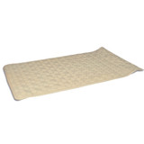 Circles Bath Mat - White, 14 x 24"