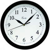 Wall Clock - 10", Black