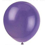 12" Balloon - Amethyst Purple, 12"