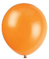 12" Balloon - Pumpkin Orange, 12"