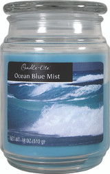 Jar candle - Ocean Blue Mist, 18 oz