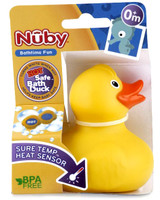 Nuby Safe Bath Duck With Temperature Sensor
