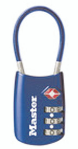 TSA Set-Your-Own Luggage Lock w/Cable