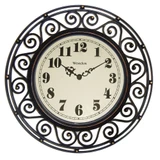 Scroll Frame Wall Clock - 12"