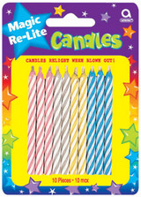 Magic Relite Candles - Asst, 2.5"