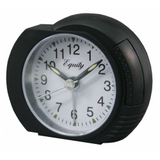 Analog Alarm Clock - Black