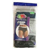Men's Assorted Fashion Briefs 3-Pack - Assorted, Large