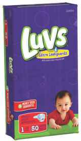 Luvs Convenience Pack Diapers 48ct - Size 1 (48 ct), 8-14 lb