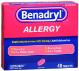 Benadryl Allergy Ultratab Tablets - 48 ct