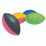 Foam Poof Football - Asst, 9.5"