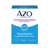 Azo Complete Feminine Balance Daily Probiotic Capsules - 30 ct