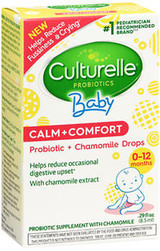 Culturelle Baby Calm + Comfort Probiotic + Chamomile Drops - .29 oz