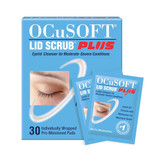 Ocusoft Lid Scrub Plus Eyelid Cleanser Pre-Moistened Pads - 30 ct