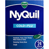 Vicks NyQuil Cold & Flu LiquiCaps - 24 ct