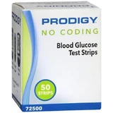 Prodigy No Coding Blood Glucose Test Strips - 50 ct